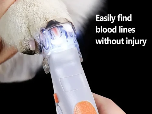 Professional Pet Nail Clipper Scissors With LED Light Cat Dog Nail Clippers Tool Scissors Nail Toeclaw Cutter Scissors Pet Suppl